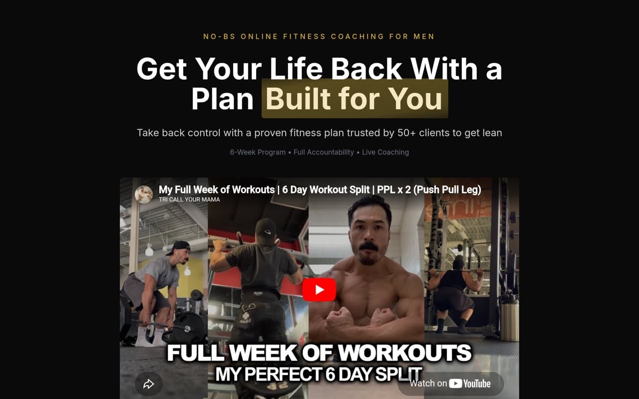 Active Krew website preview